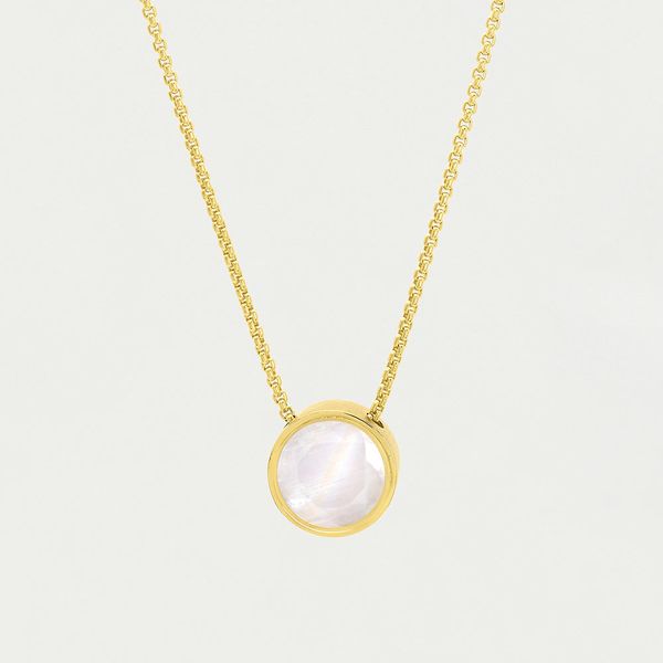 GP Moonstone Bezel Pendant Carroll's Jewelers Doylestown, PA