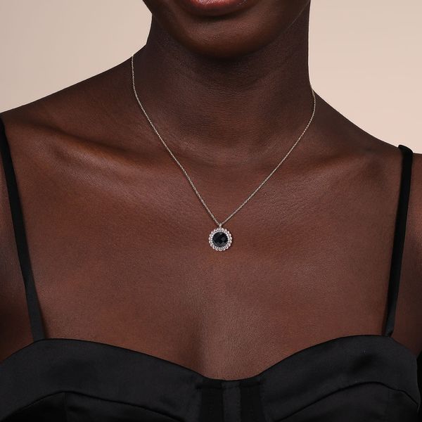 Gabriel SS Black Onyx Pendant Image 2 Carroll's Jewelers Doylestown, PA