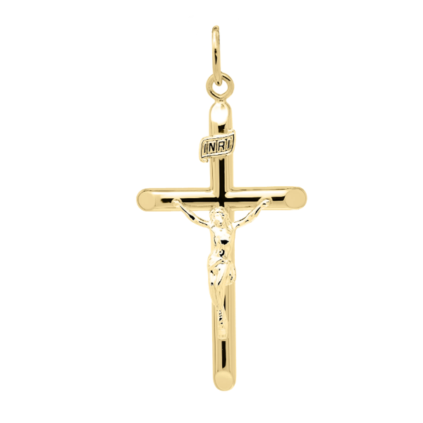 Gold Filled Crucifix necklace Carroll's Jewelers Doylestown, PA