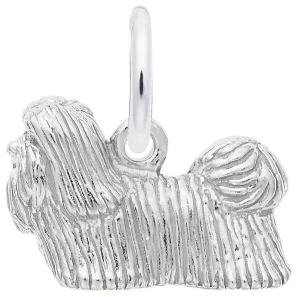 Sterling Silver Shih Tzu Charm similar item image