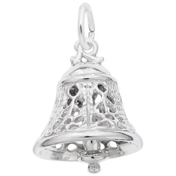 Sterling Silver Bell Charm Carroll's Jewelers Doylestown, PA