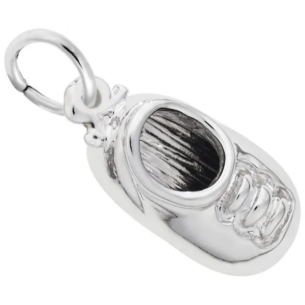 Sterling Silver Baby Shoe Charm Carroll's Jewelers Doylestown, PA