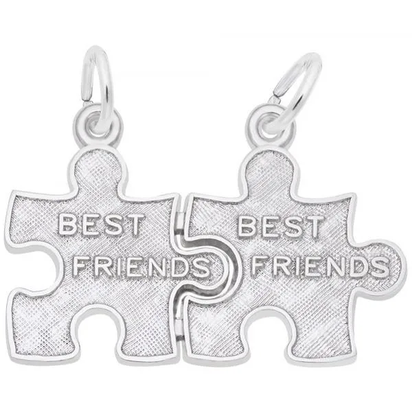 Sterling Silver Best Friend Charm Carroll's Jewelers Doylestown, PA