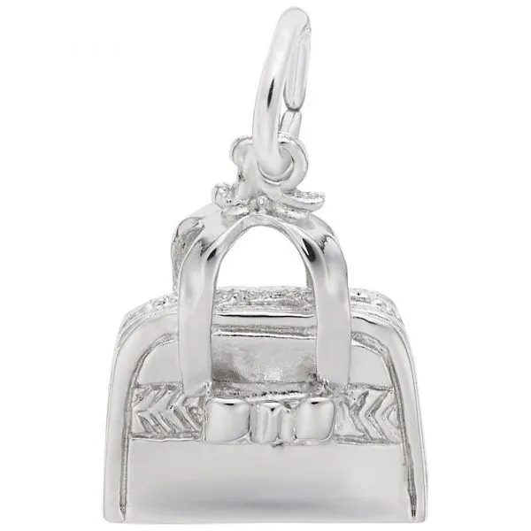 Sterling Silver Purse Charm
