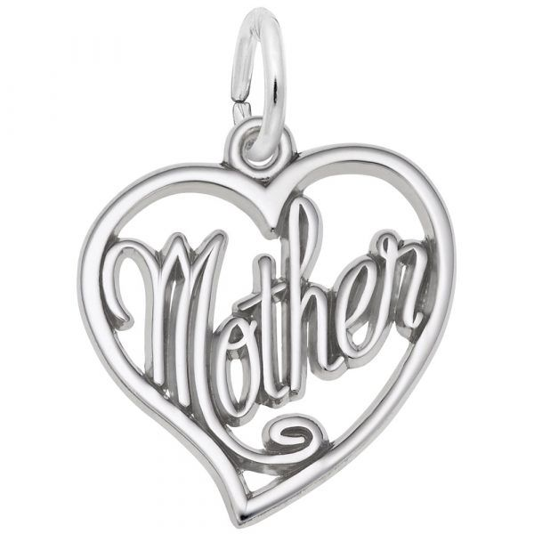 Sterling Silver Mother Charm Carroll's Jewelers Doylestown, PA