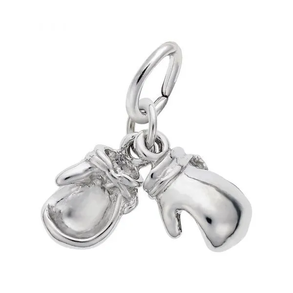 Sterling Silver Boxing Gloves Charm Carroll's Jewelers Doylestown, PA