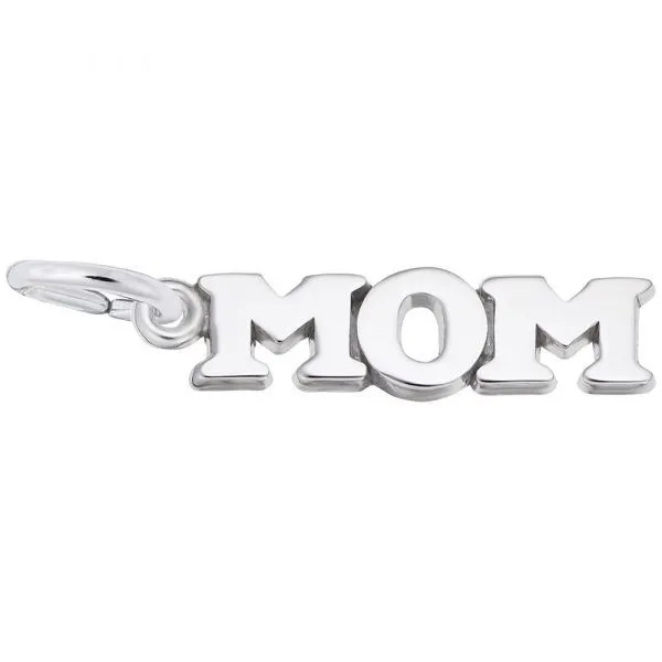 Sterling Silver Mom Charm Carroll's Jewelers Doylestown, PA