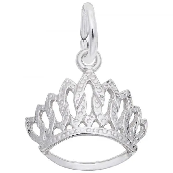 Sterling Silver Tiara Charm Carroll's Jewelers Doylestown, PA