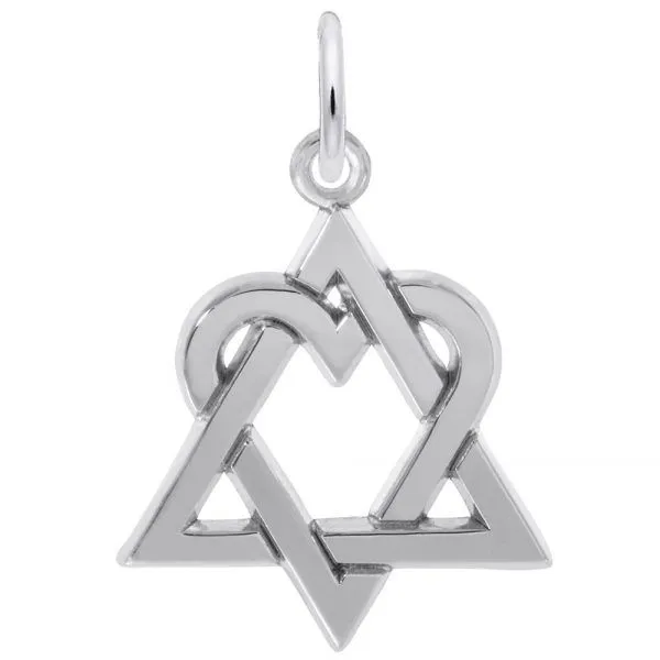 Sterling Silver Adoption Charm Carroll's Jewelers Doylestown, PA