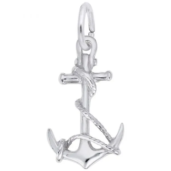 Sterling Silver Anchor Charm