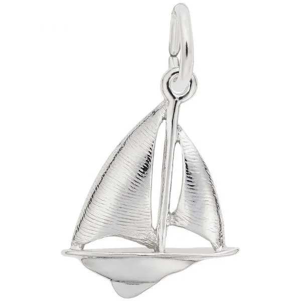 Sterling Silver Sailboat Charm Carroll's Jewelers Doylestown, PA