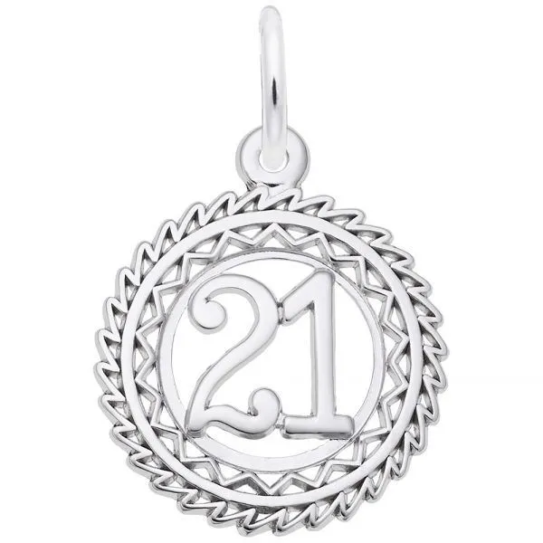 Sterling Silver 21 Charm Carroll's Jewelers Doylestown, PA