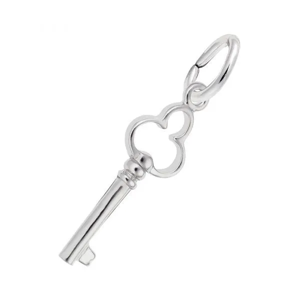 Sterling Silver Key Charm Carroll's Jewelers Doylestown, PA