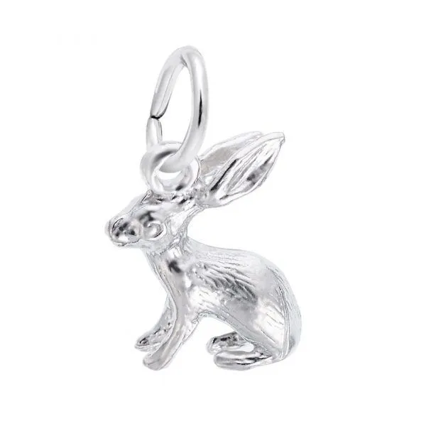Sterling Silver Bunny Charm Carroll's Jewelers Doylestown, PA