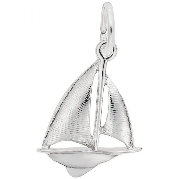 Sterling Silver Sailboat Charm Carroll's Jewelers Doylestown, PA