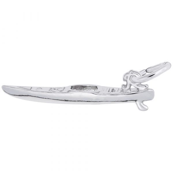 Sterling Silver Kayak Charm Carroll's Jewelers Doylestown, PA