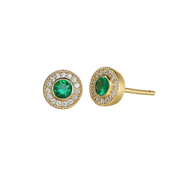 May Birthstone Earrings Carroll's Jewelers Doylestown, PA