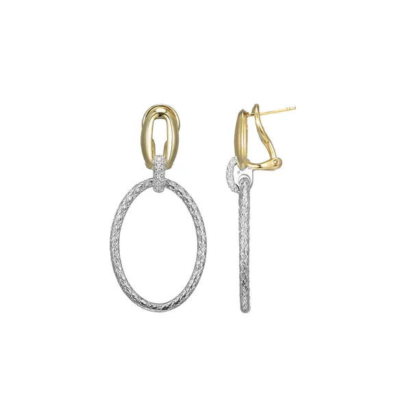 SS/GP Drop Earrings