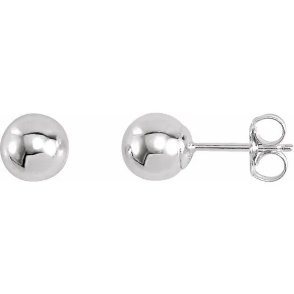 SS 7mm Ball stud earrings Carroll's Jewelers Doylestown, PA