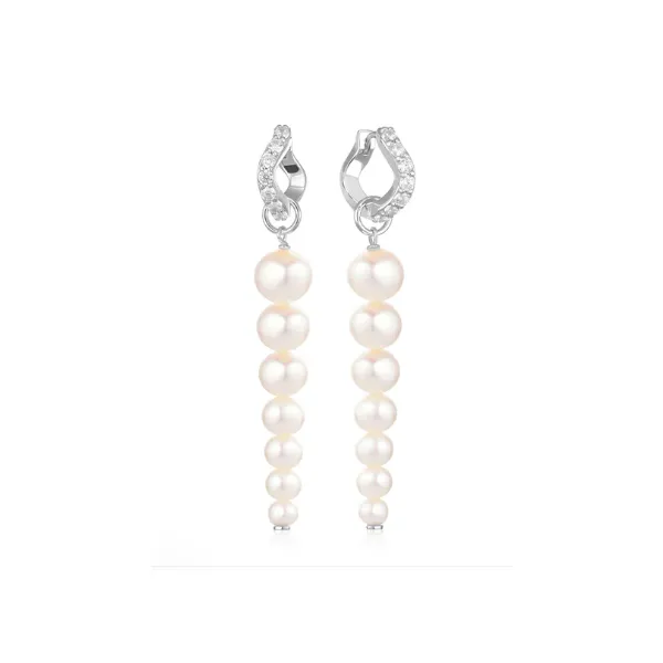 SS Pearl Drop Earrings