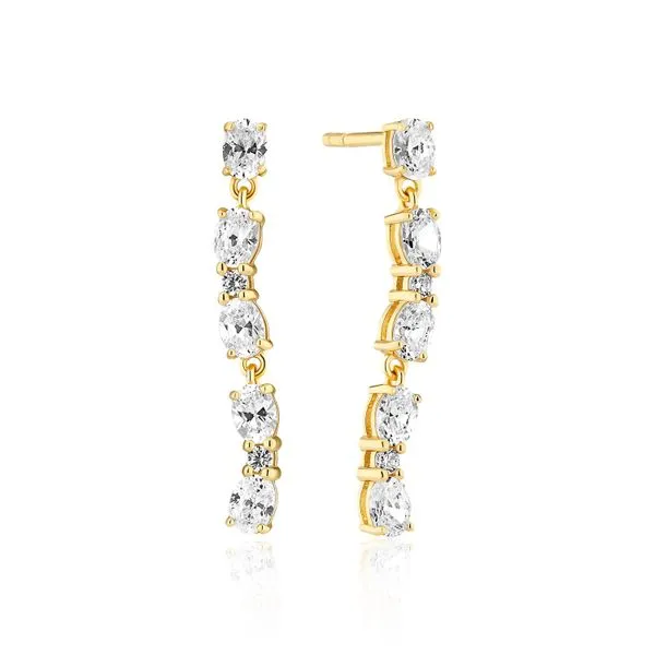 GP/SS CZ Dangle Earrings similar item image