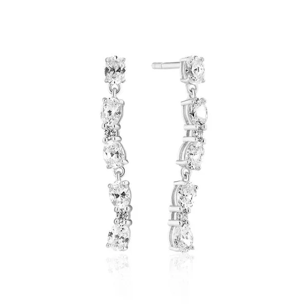 SS Dangle CZ Earrings similar item image