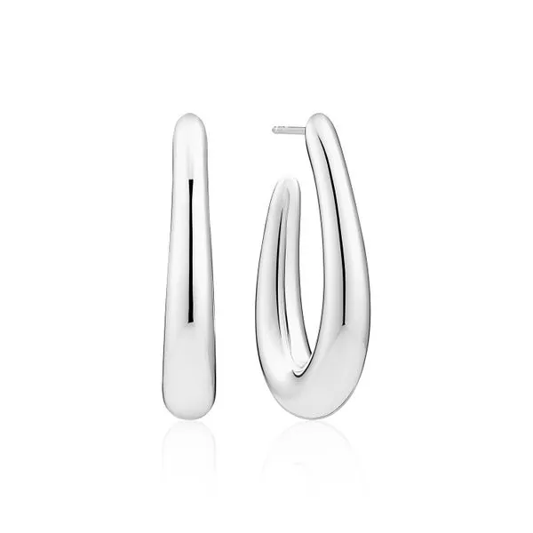 SS Large Puffy Hoop Earrings similar item image