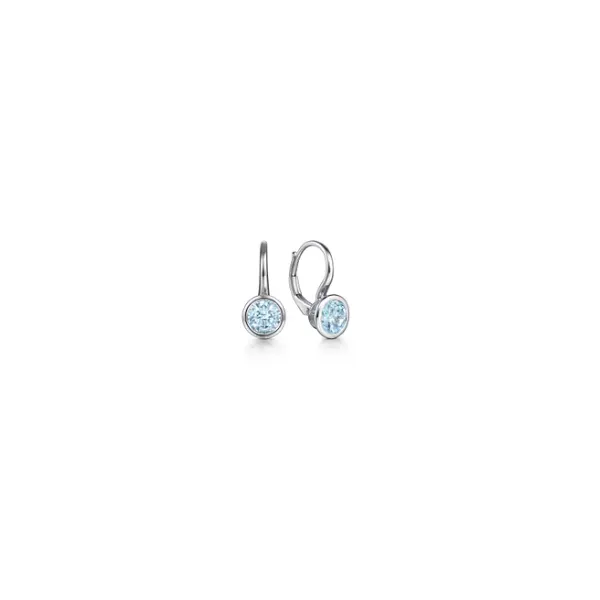 SS Aquamarine Earrings