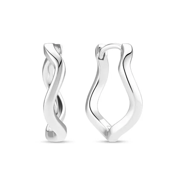 SS Sif Jakobs Wave Hoop Earrings