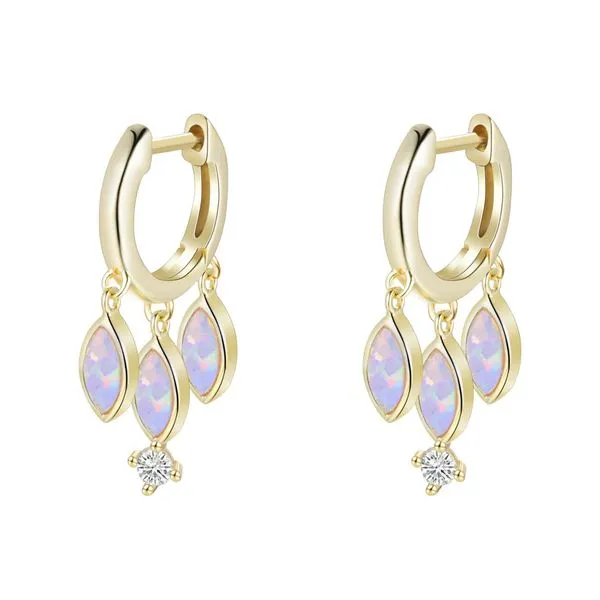GP/SS Opal Dangle Earrings