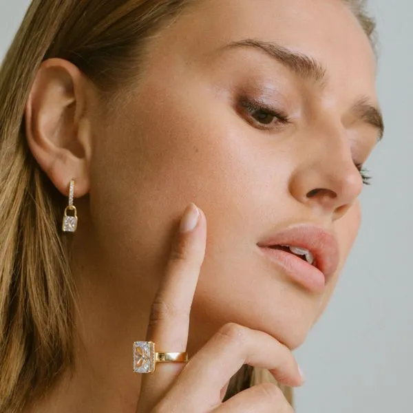 Sif Jakobs Dangle CZ Roccanova Earrings