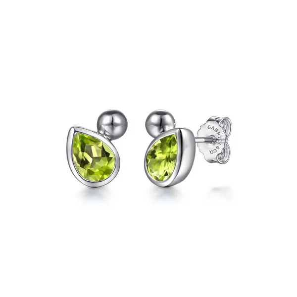 Gabriel Peridot Stud Earrings Carroll's Jewelers Doylestown, PA