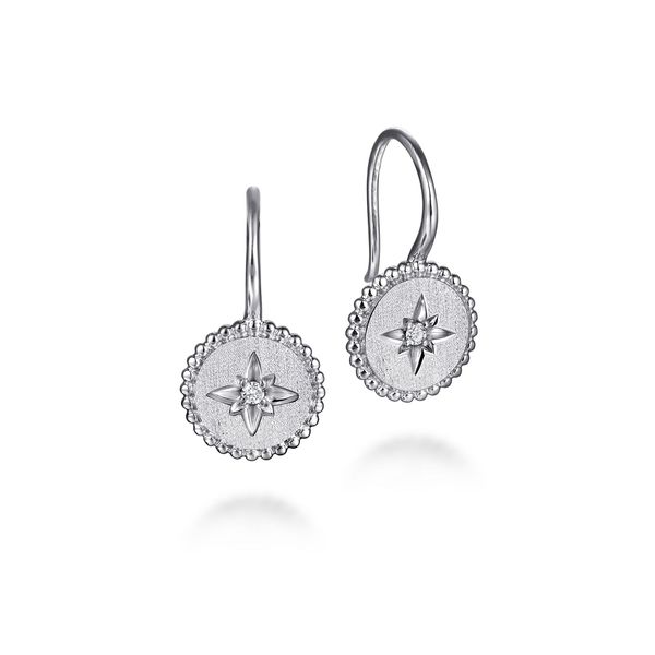 SS Gabriel Starburst Earrings Carroll's Jewelers Doylestown, PA