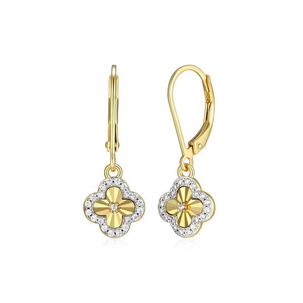 GP/SS Clover Dangle Earrings Carroll's Jewelers Doylestown, PA