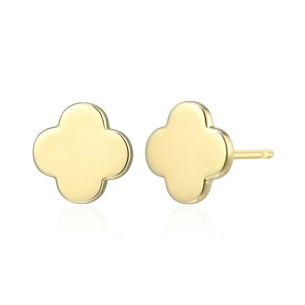 GP/SS Clover Stud Earrings Carroll's Jewelers Doylestown, PA
