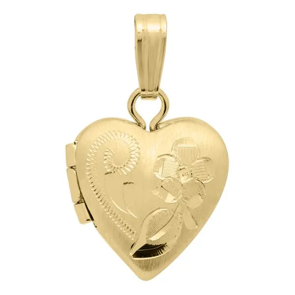 child's Gold Filled Heart Locket Carroll's Jewelers Doylestown, PA