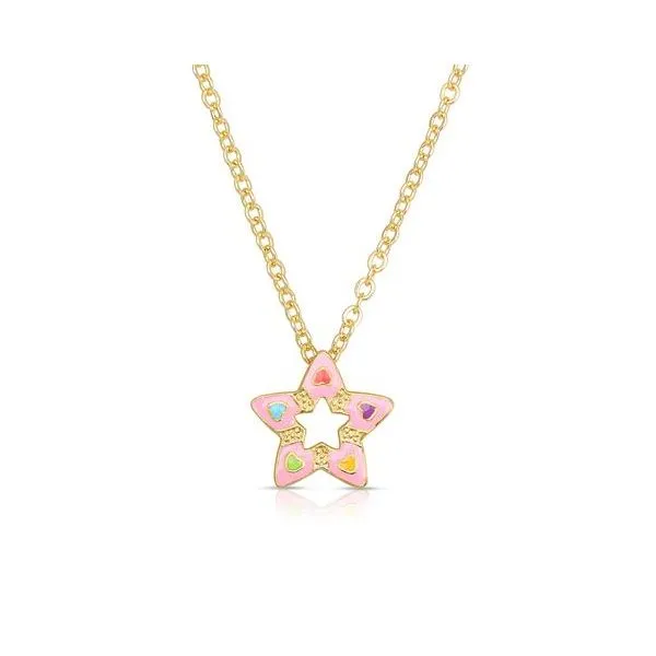 Child's Pink Star Pendant Carroll's Jewelers Doylestown, PA
