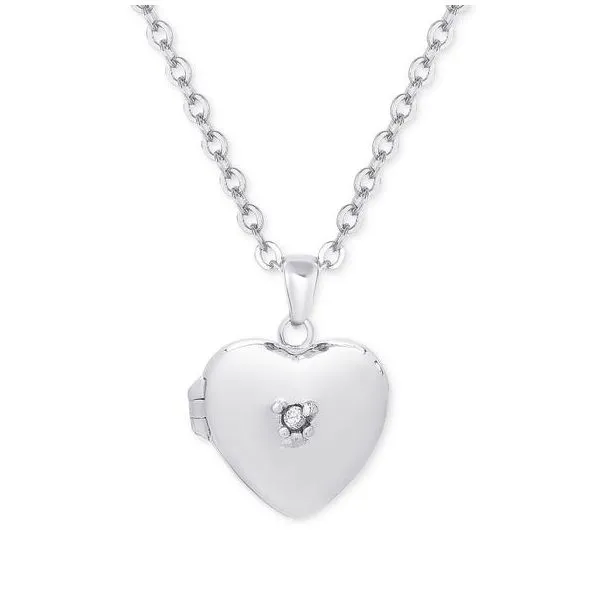 Child's heart locket similar item image