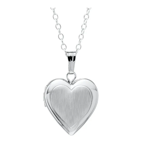 SS Childs Heart locket