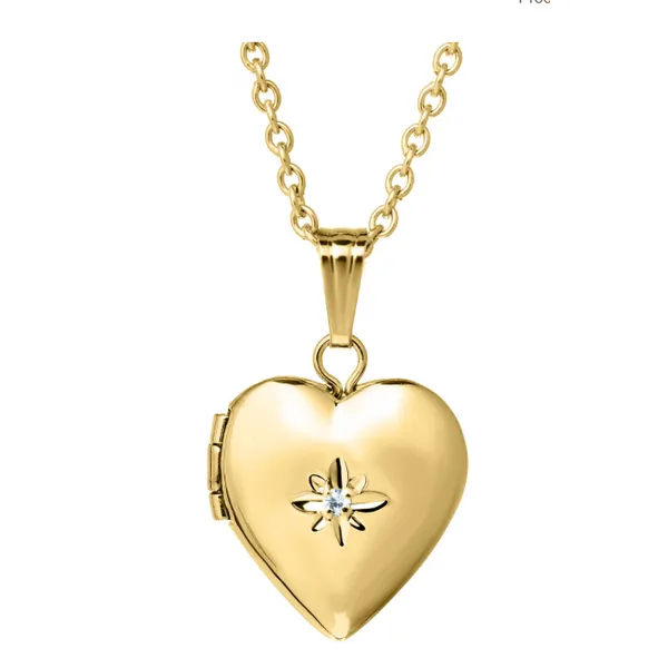 GF Childs Heart Locket