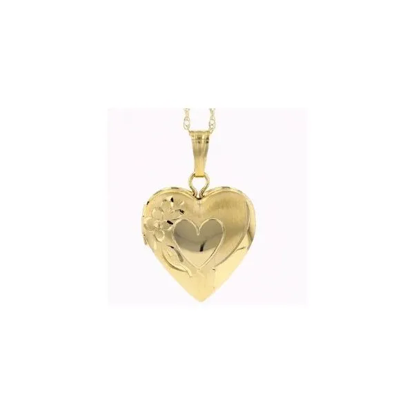 Child's GF Heart Locket Carroll's Jewelers Doylestown, PA