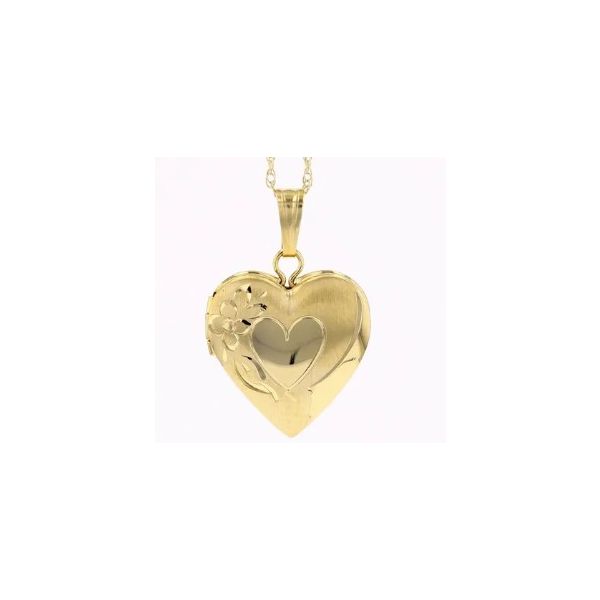 Child's GF Heart Locket Carroll's Jewelers Doylestown, PA