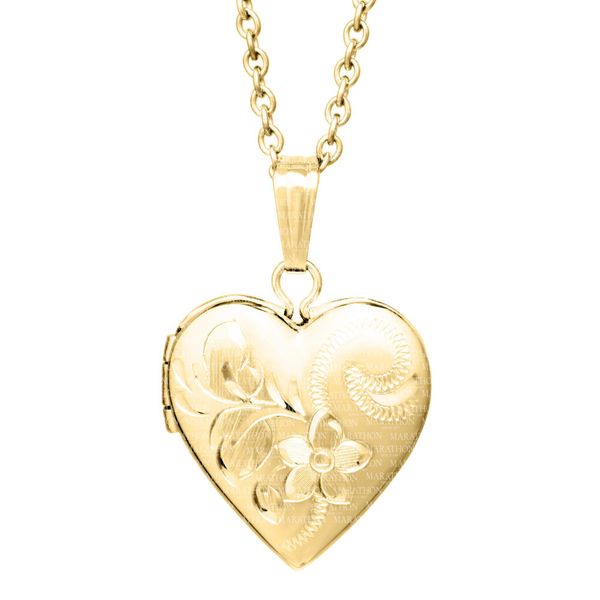 Gold Filled Child's Heart Locket Carroll's Jewelers Doylestown, PA