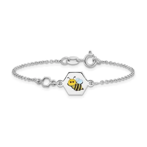 SS Child's Bee Bracelet Carroll's Jewelers Doylestown, PA