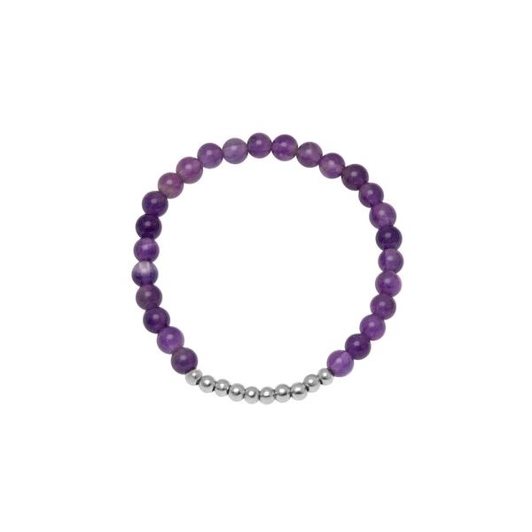 Child's Amethyst Bead Bracelet Carroll's Jewelers Doylestown, PA