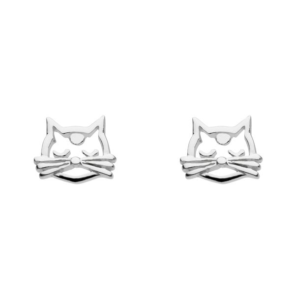 SS Cat Earrings Carroll's Jewelers Doylestown, PA