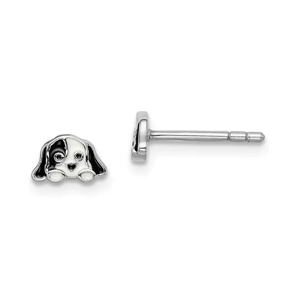 SS Child's Puppy Earring Carroll's Jewelers Doylestown, PA