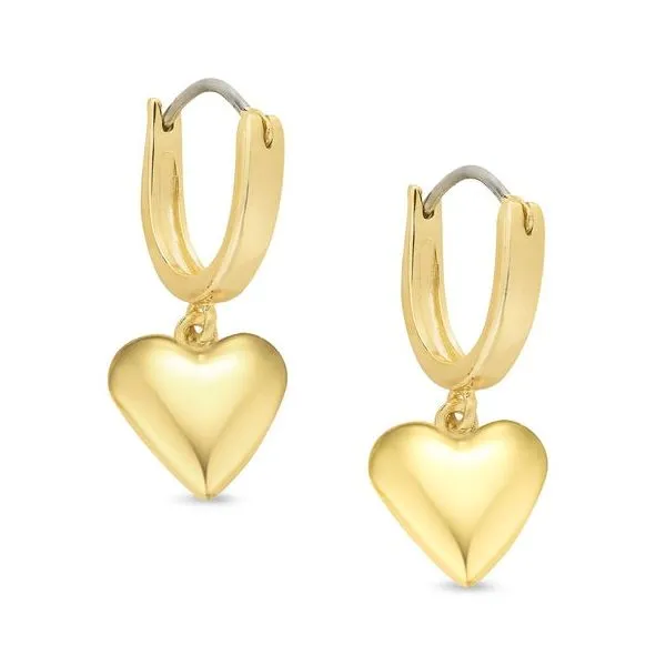 YP Childs heart dangle earrings