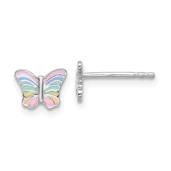 SS Butterfly Earrings
