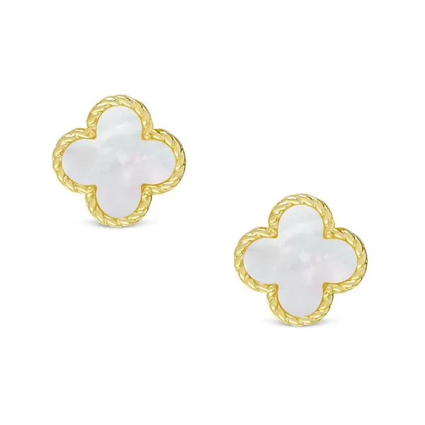 GP Child's Clover Earrings Carroll's Jewelers Doylestown, PA